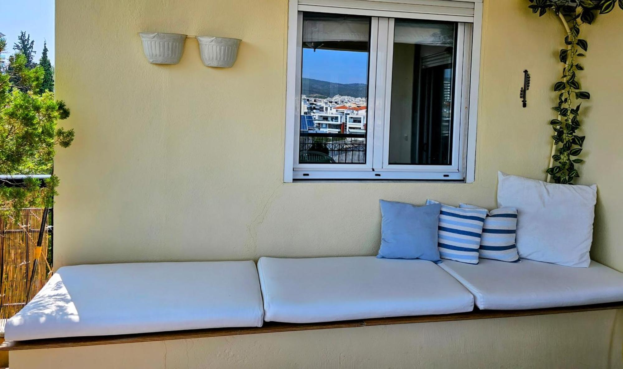 Celestial Garden-Thessaloniki'S Modern, Eclectic Penthouse With An Amazing View And Veranda ภายนอก รูปภาพ